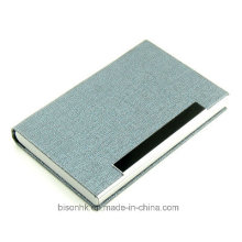 Hot Selling Metal and Leather Business Card Case